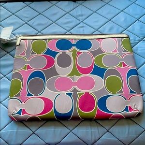 Coach Gallery Scarf TABLET/IPad SLEEVE Case NWT